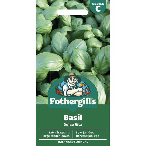 Basil Dolce Vita Herb Seeds