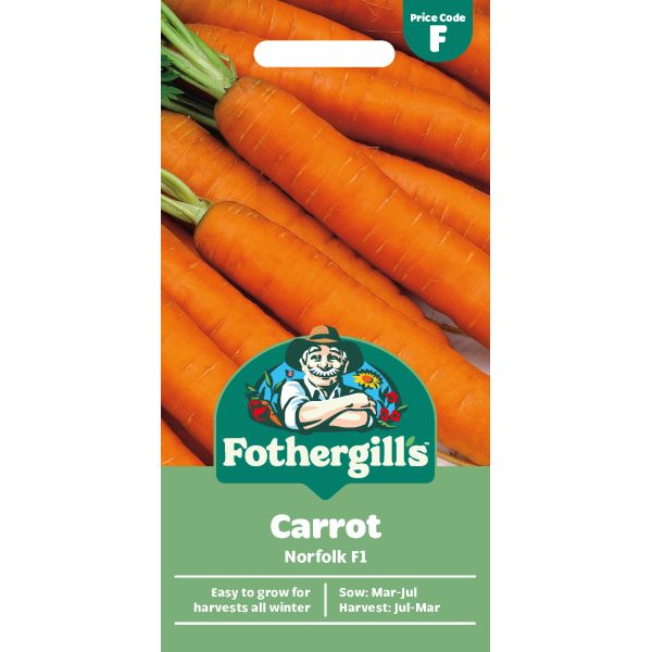 Carrot Norfolk F1 Seeds