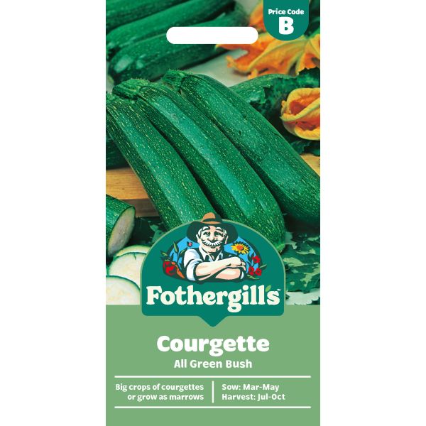Courgette All Green Bush Seeds