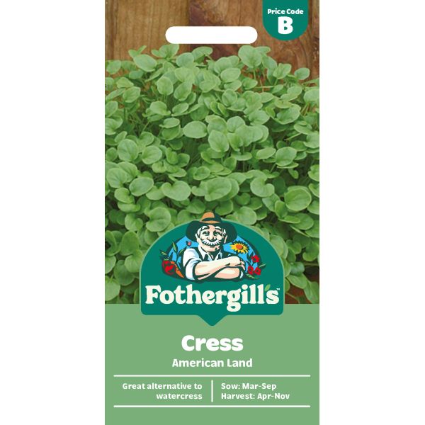 Salad Leaves Cress American Land