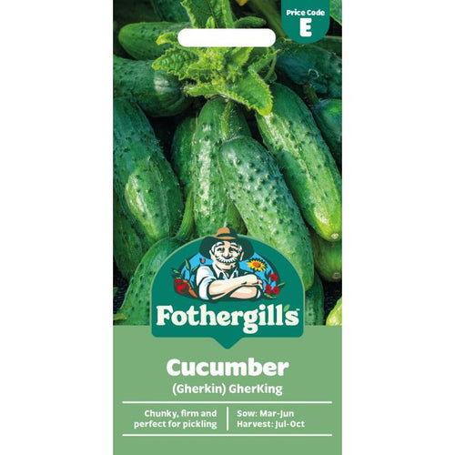 Cucumber (Gherkin) Gherking Seeds from Mr Fothergill's.