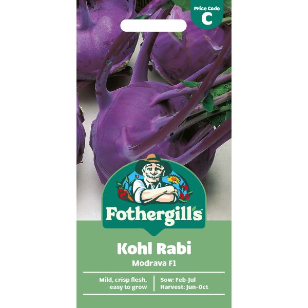 Kohl Rabi Modrava F1 Seeds
