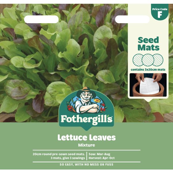 Mat Lettuce Leaves Mix Seeds