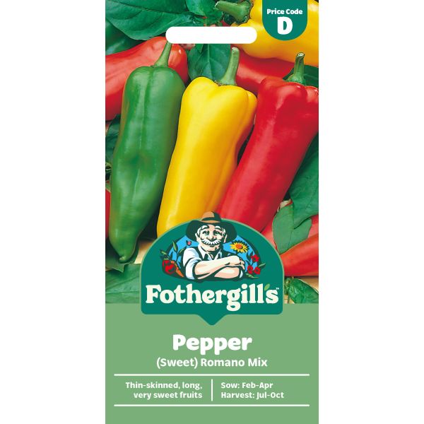 Pepper (Sweet) Romano Mixed Seeds