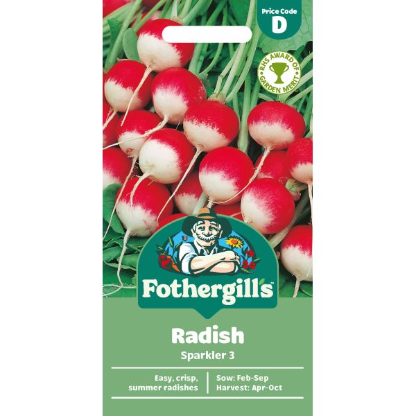 Radish Sparkler 3 Seeds