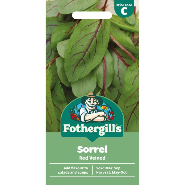 Salad Leaves Sorrel Red Veined
