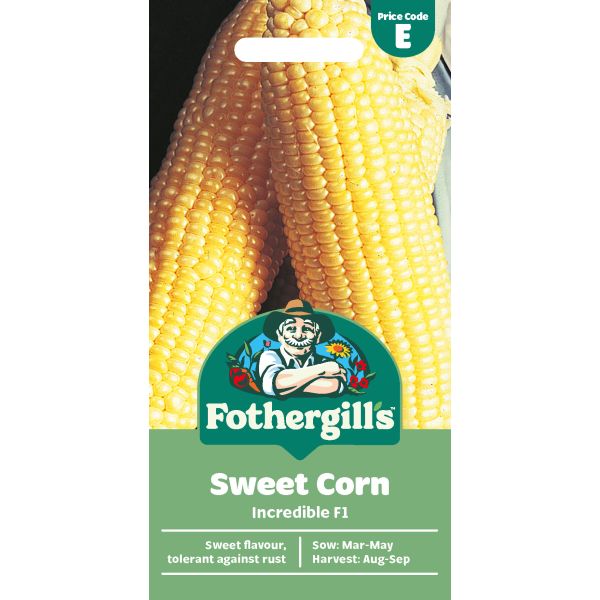SweetCorn Incredible F1 Seeds