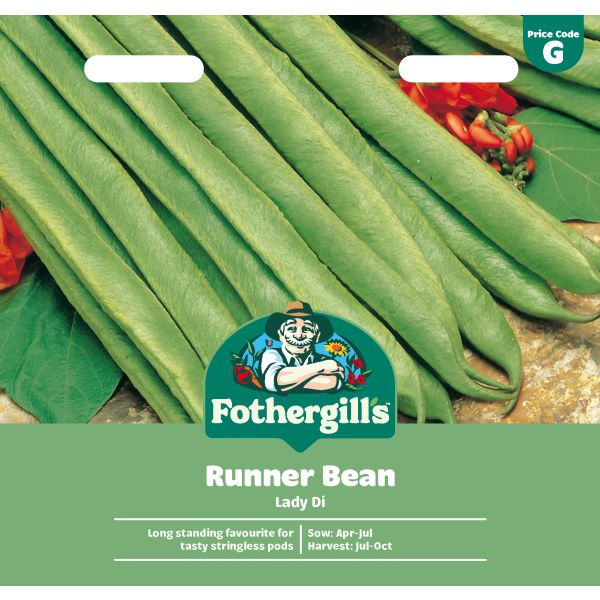 Runner Bean Lady Di Seeds