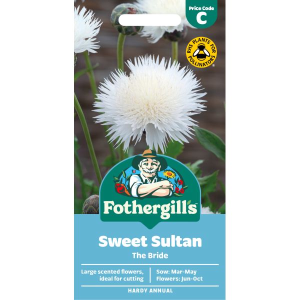Sweet Sultan The Bride Seeds