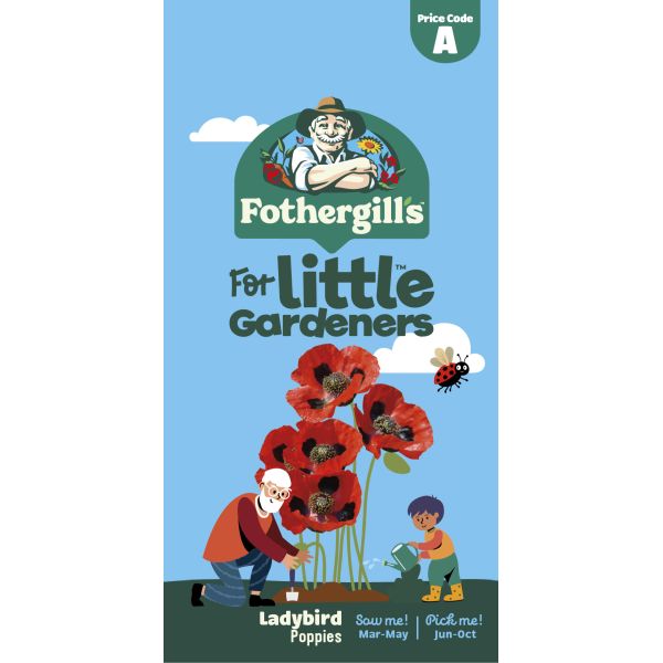 Little Gardeners Ladybird Poppies Seeds