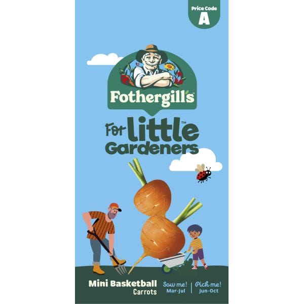 Little Gardeners Basketball Carrots Seeds