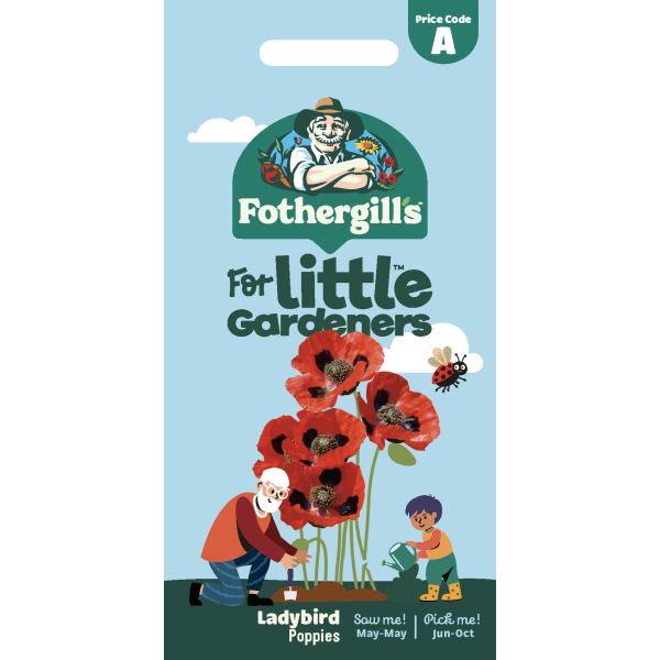 Little Gardeners Ladybird Poppies Seeds