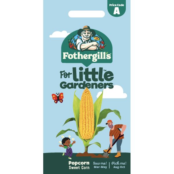 Little Gardeners Popcorn SweetCorn Seeds
