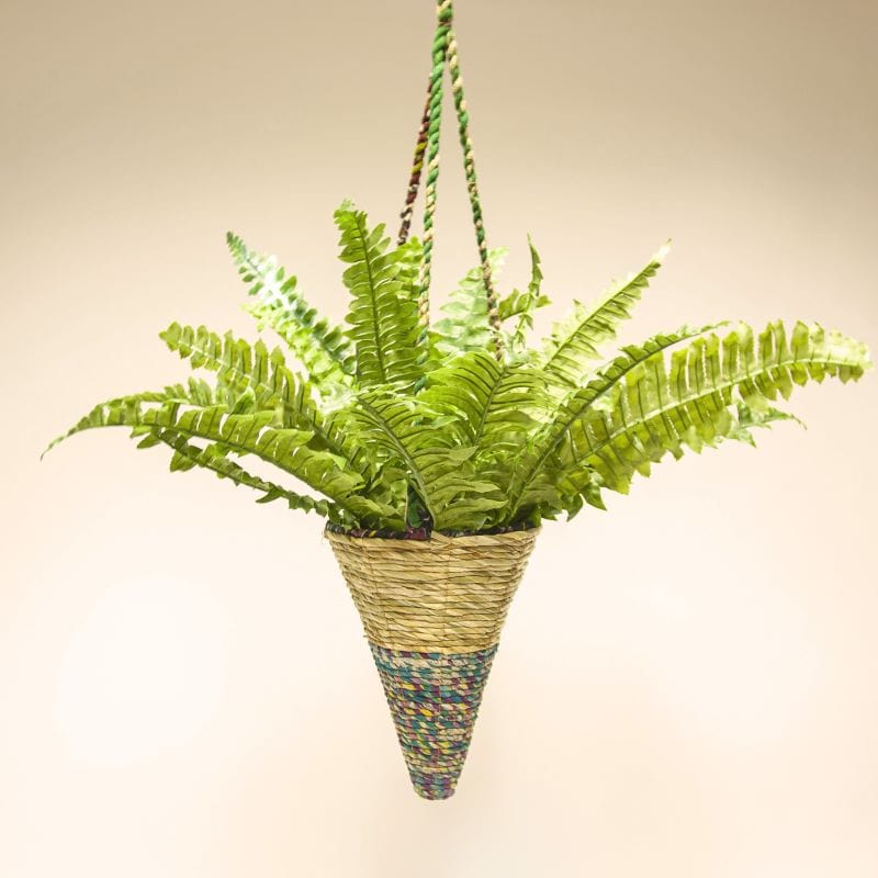 Artisan Hanging Basket - Small Cone Planter