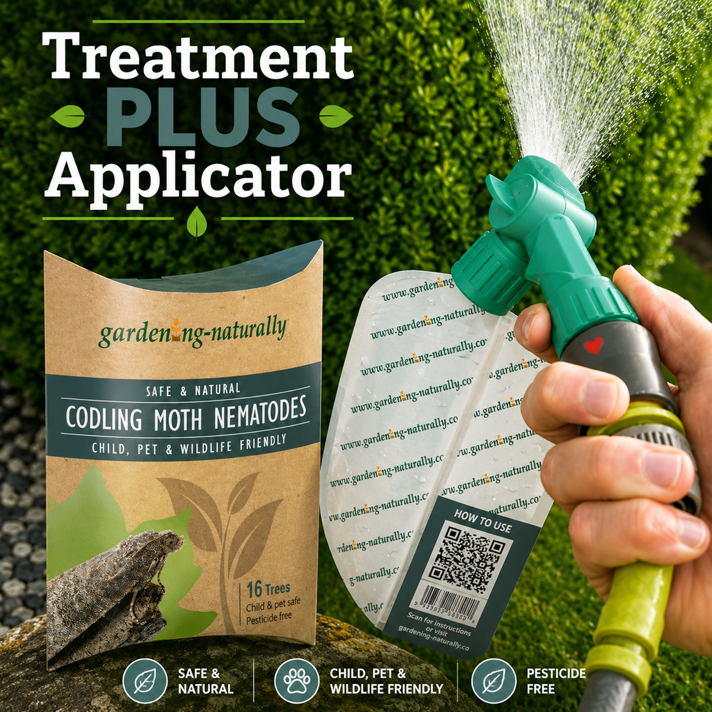 Codling Moth Nematode Treatment & Applicator Bundle