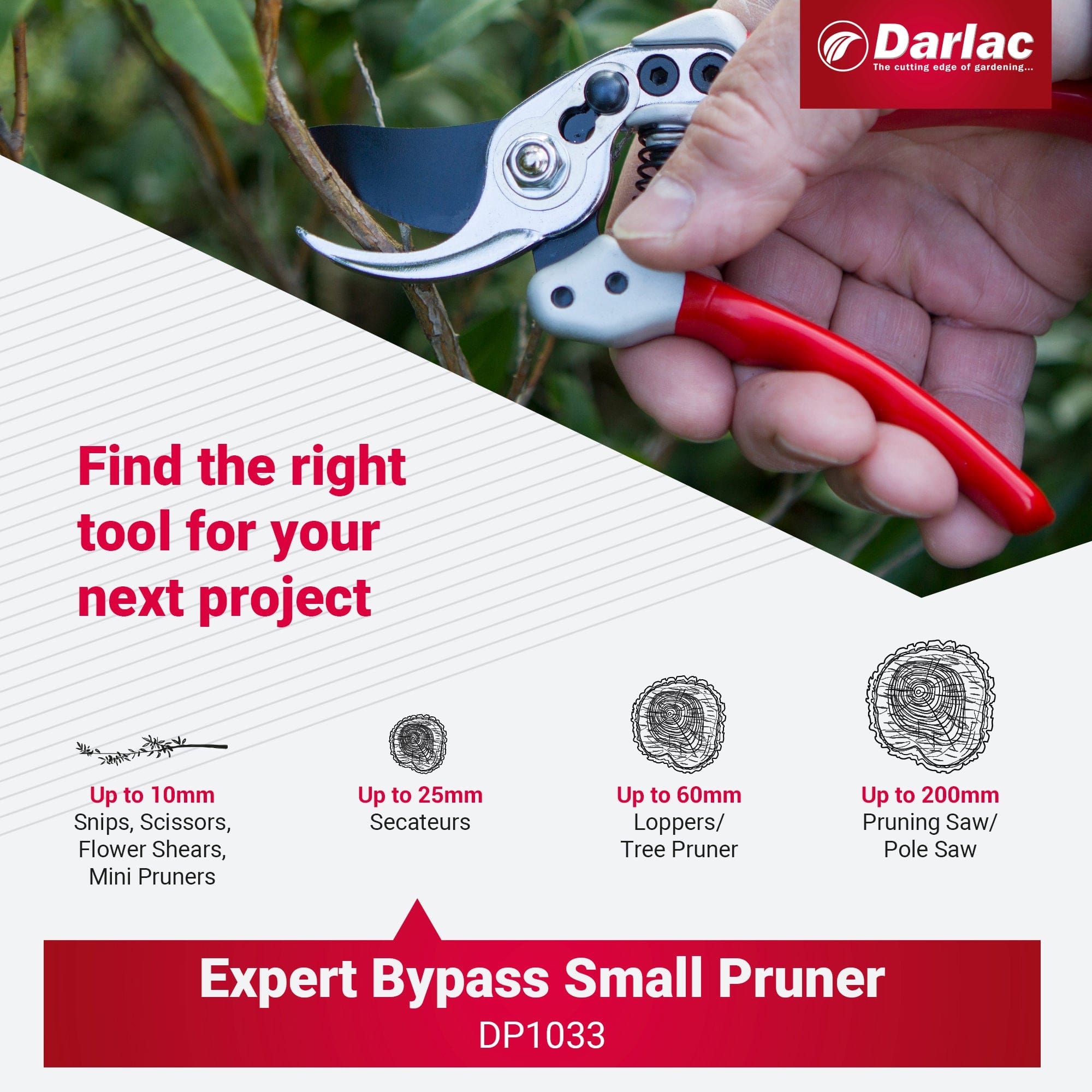 Darlac Expert Bypass Small Secateurs