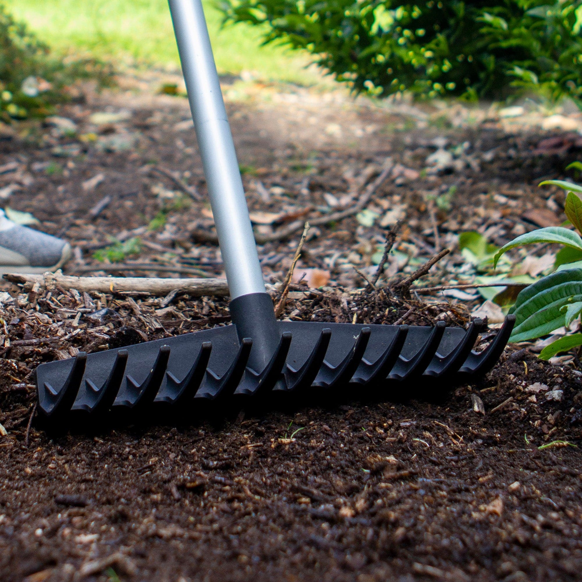 Dual Rake Head Fothergill’s Double Sided Rake | Telescopic adjustable handle | Two ...