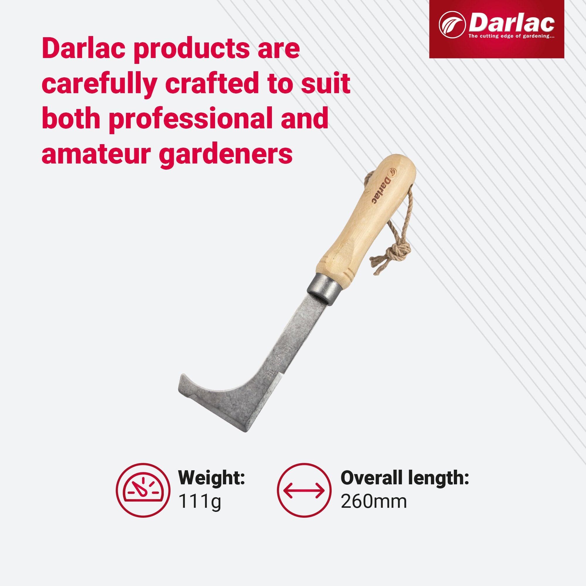 Darlac Bamboo Weed Knife