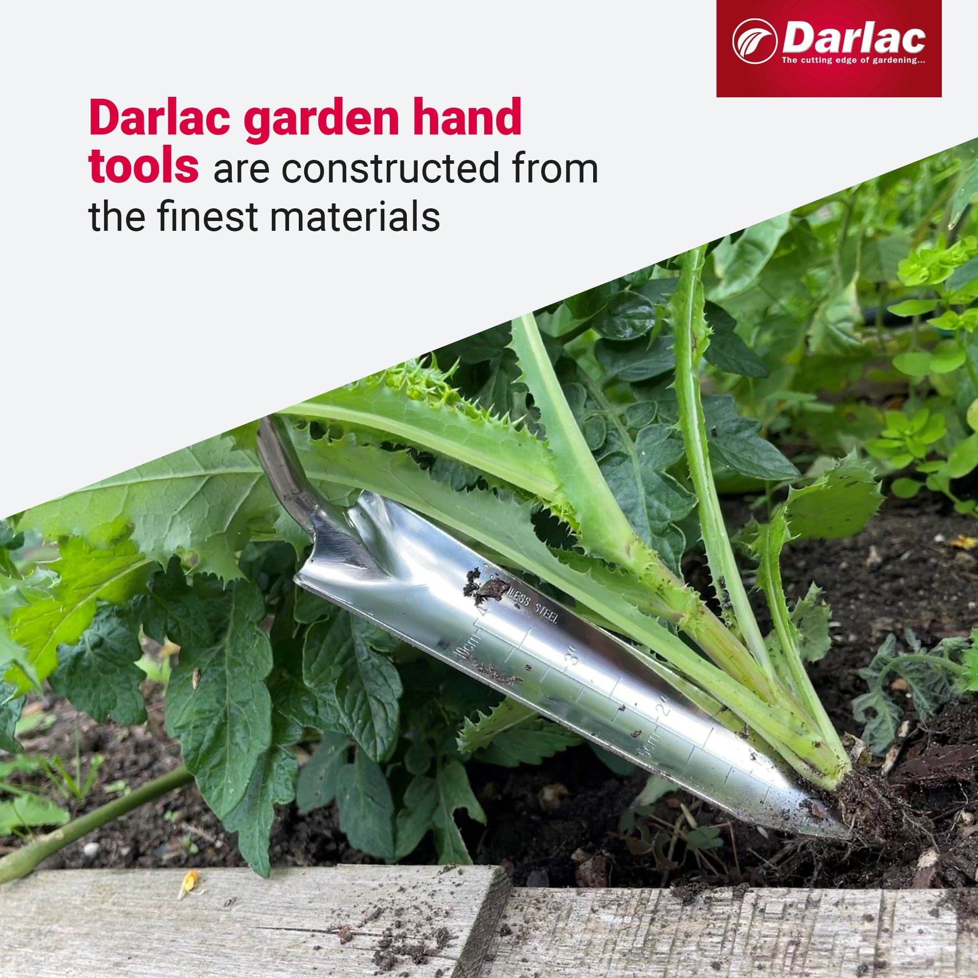 Darlac Stainless Steel Rockery Trowel