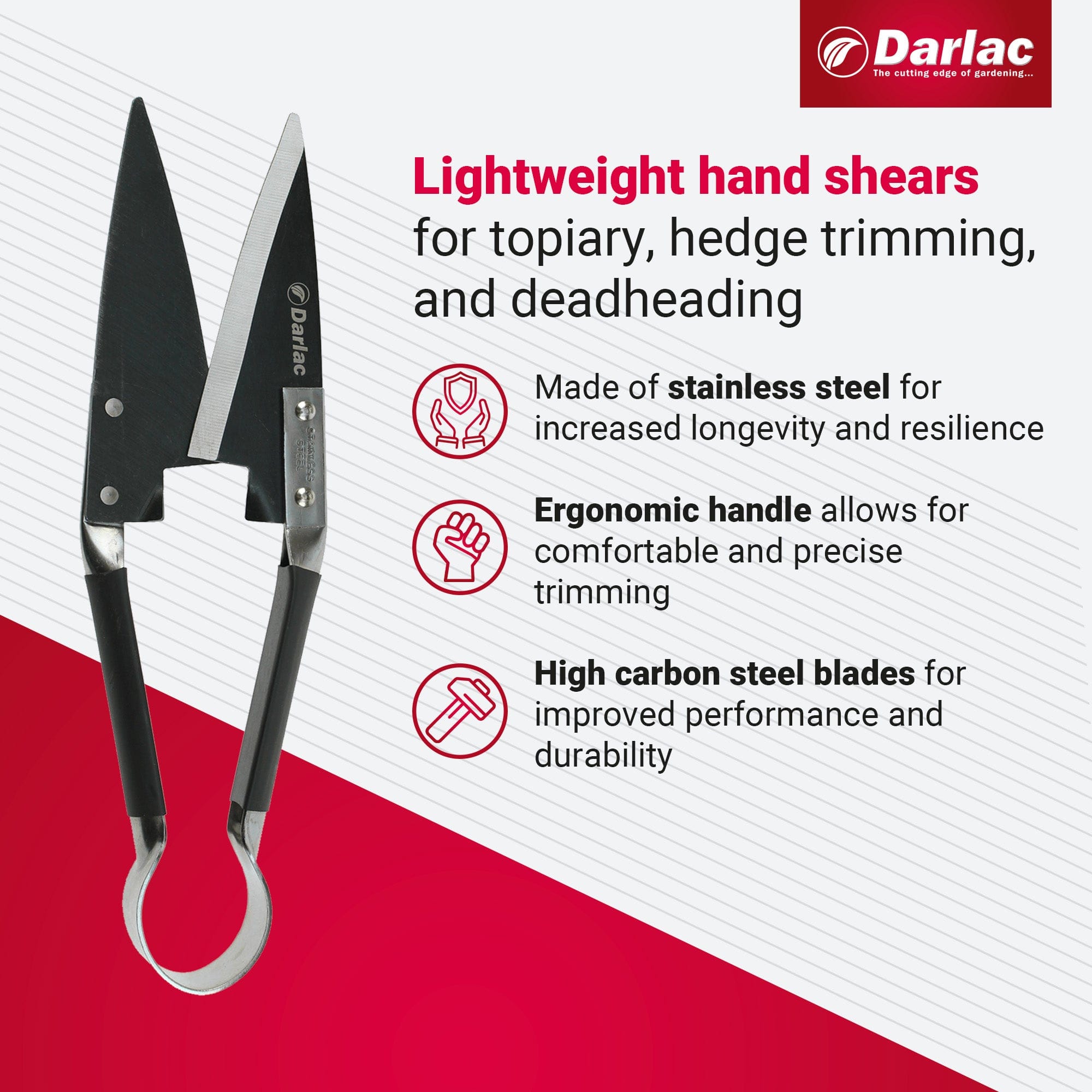 Darlac Stainless Steel Topiary Shear