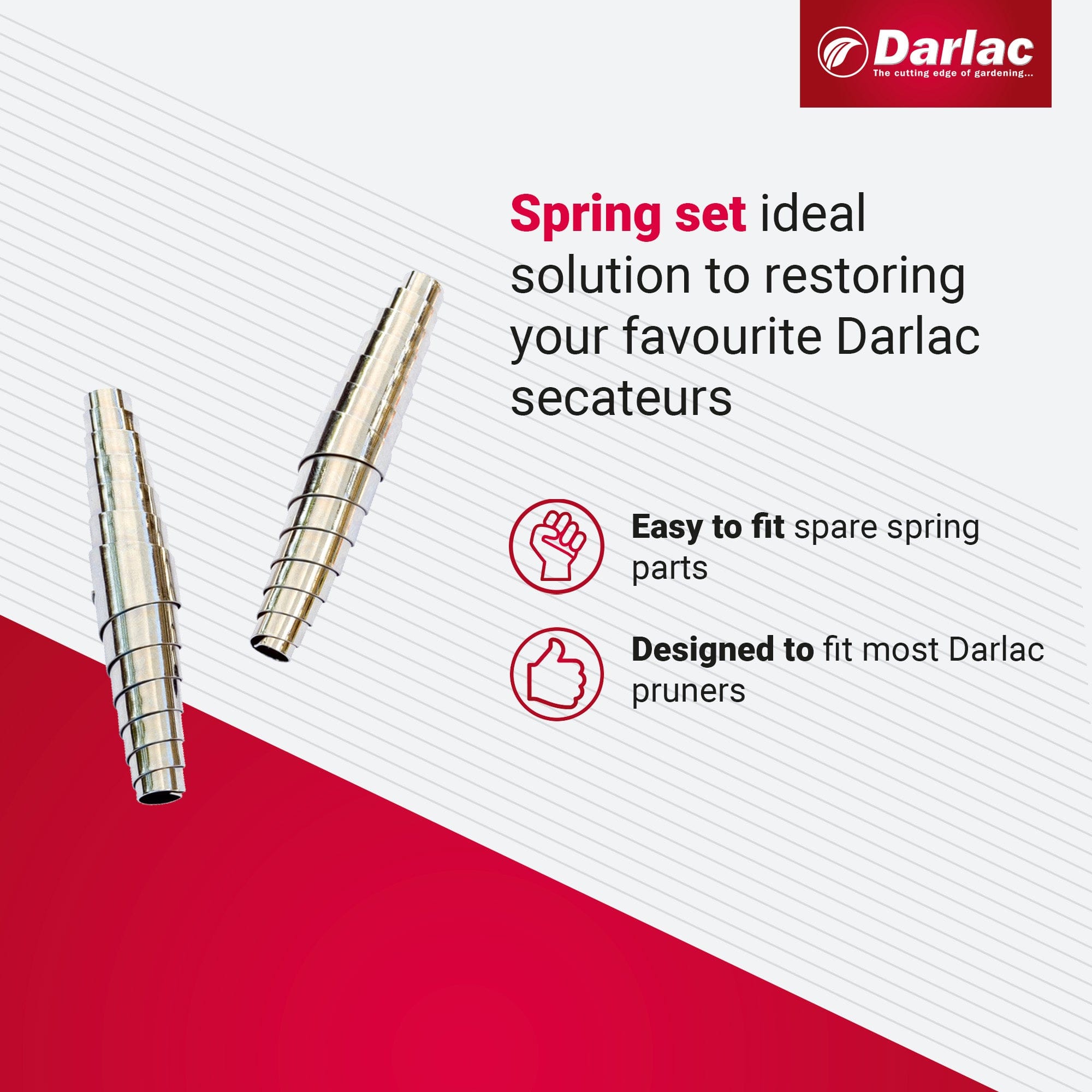 Darlac Expert Secateurs Spring Set