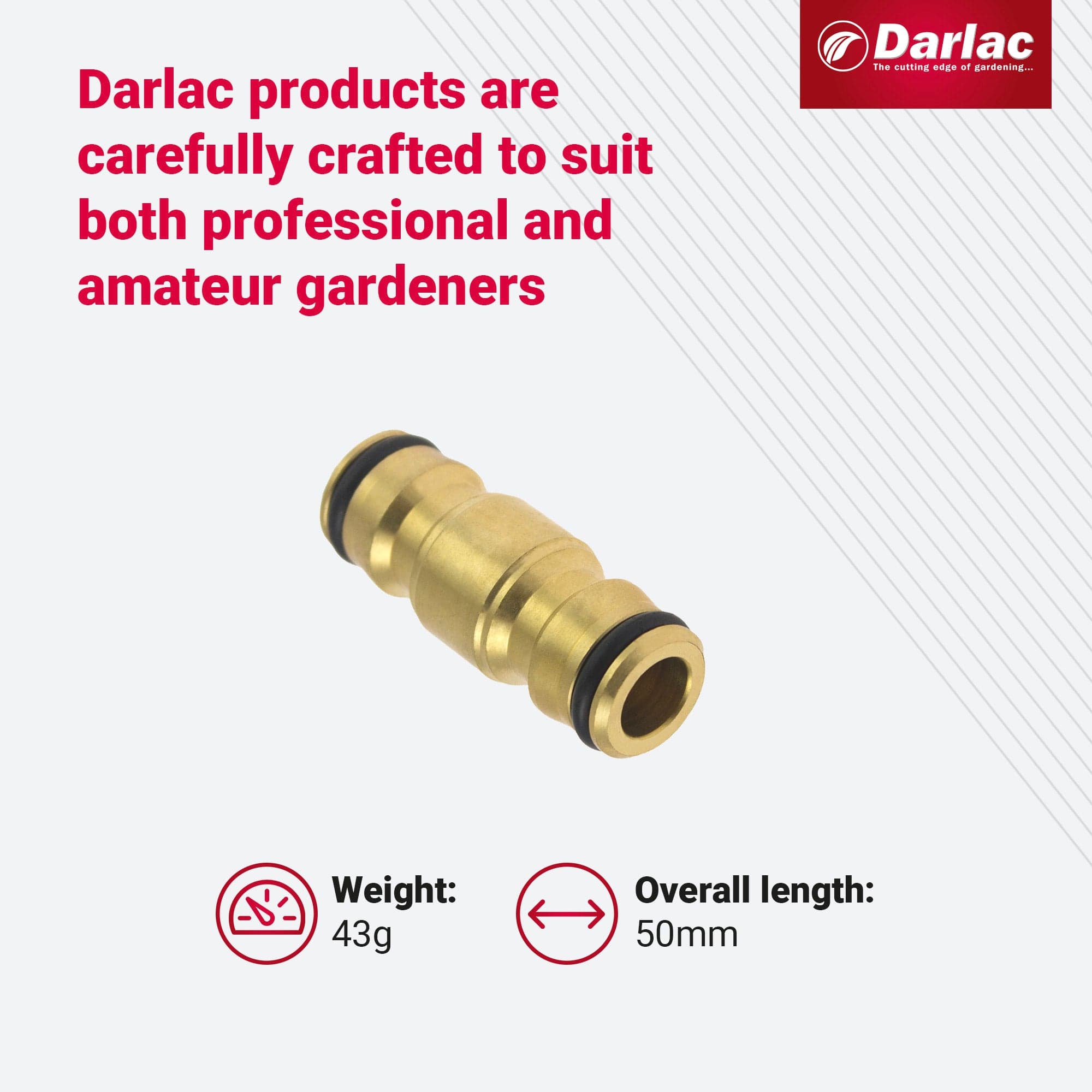 Darlac 2 Way Male Connector