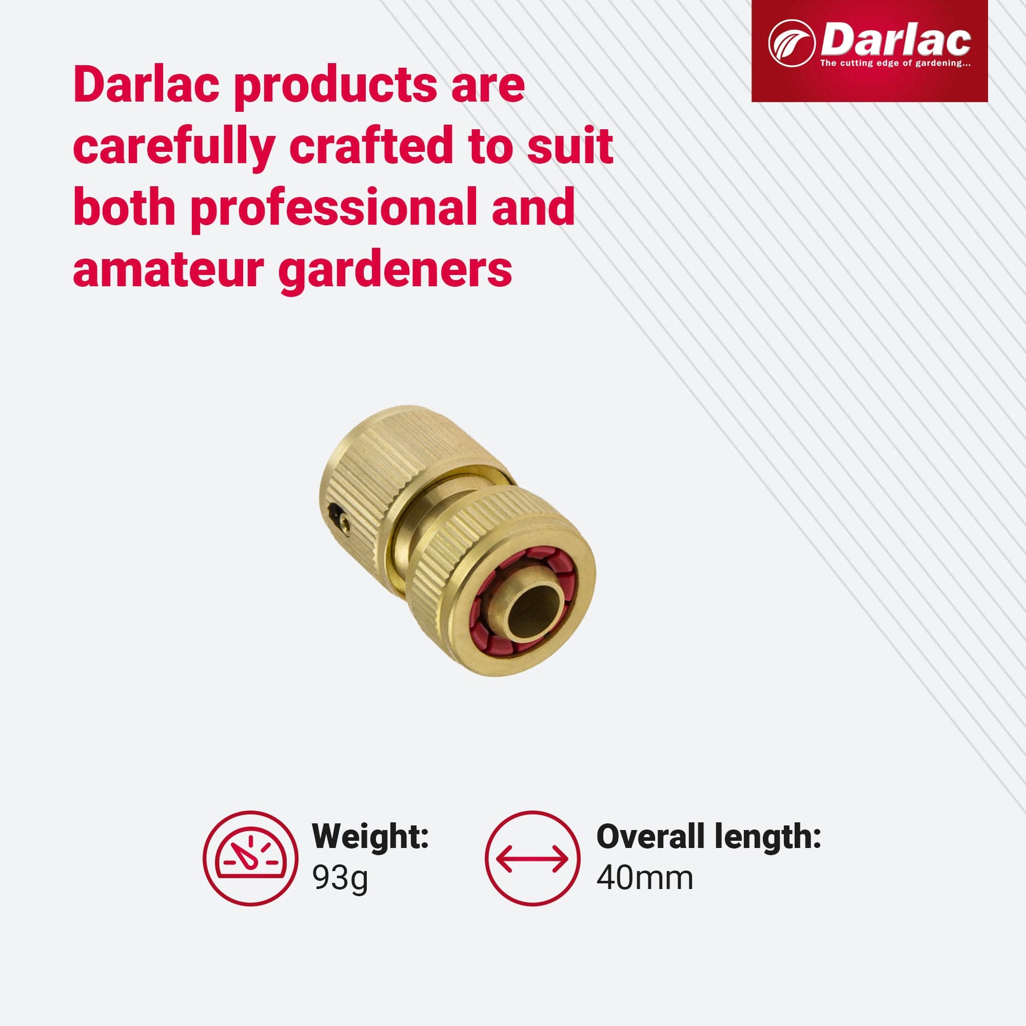 Darlac Water Stop Hose Connector