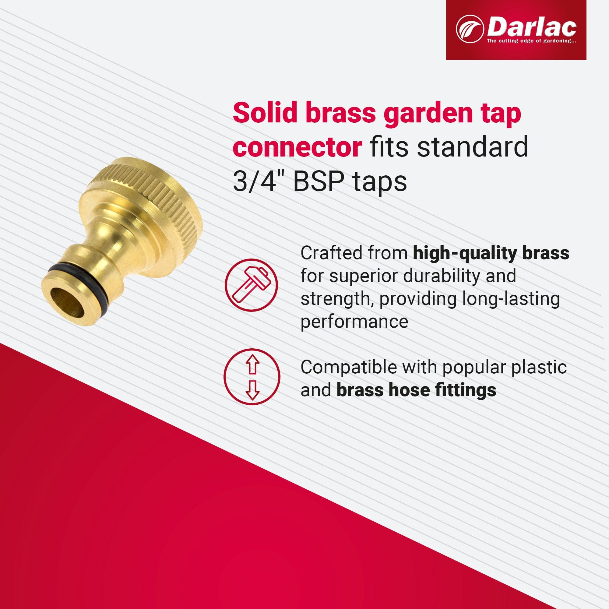 Darlac 3/4in BSP Tap Connector