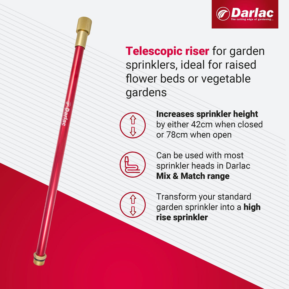 Darlac Telescopic Riser From Mr Fothergills Seeds and Plants