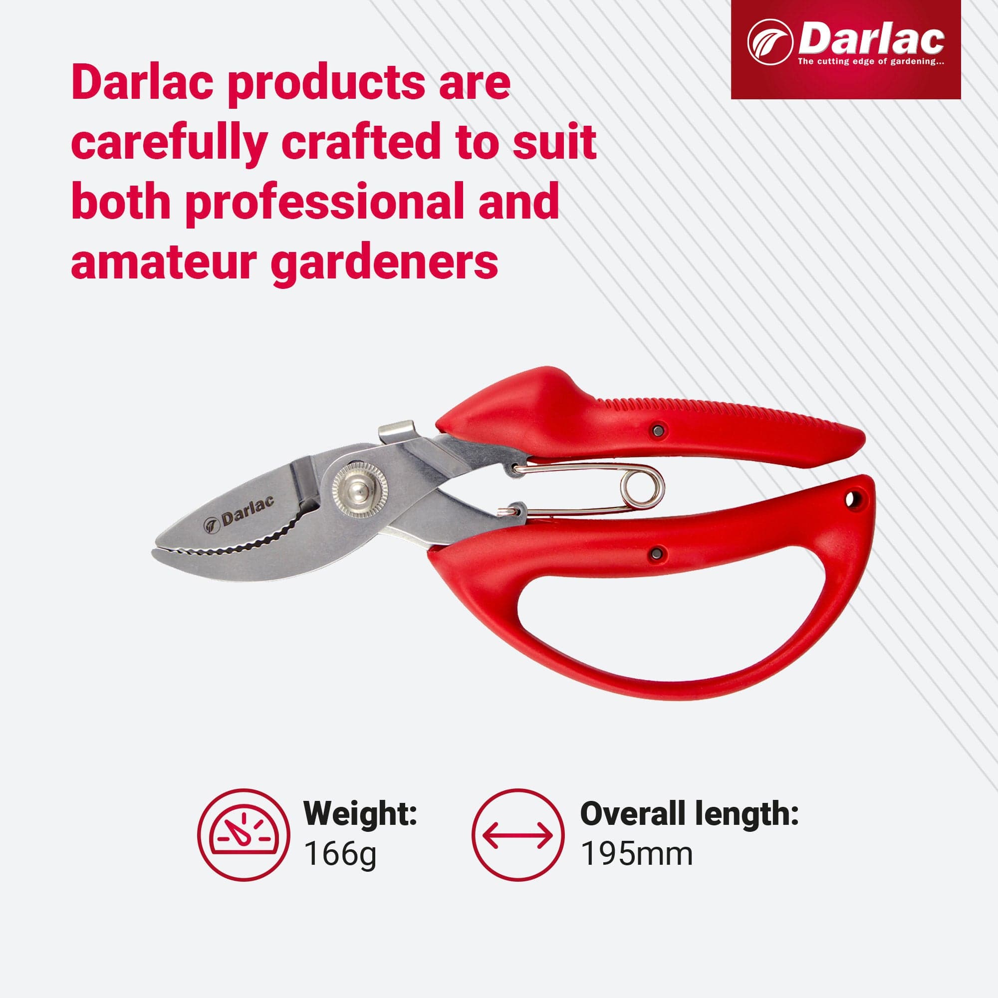 Darlac Cut-n-Hold Bypass Secateurs