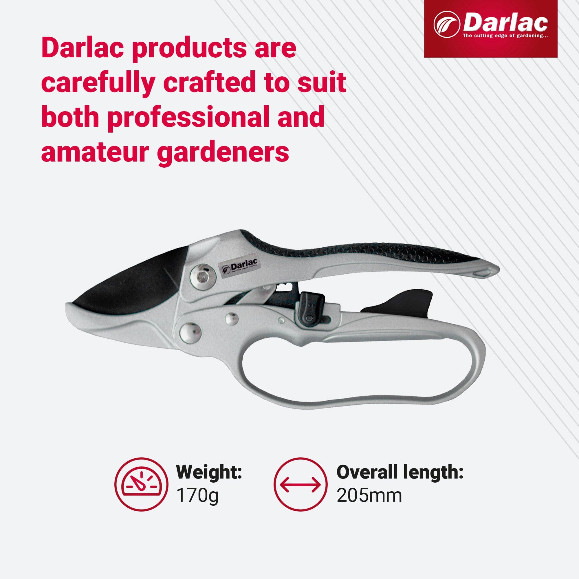 Darlac Dual Action Ratchet Secateur