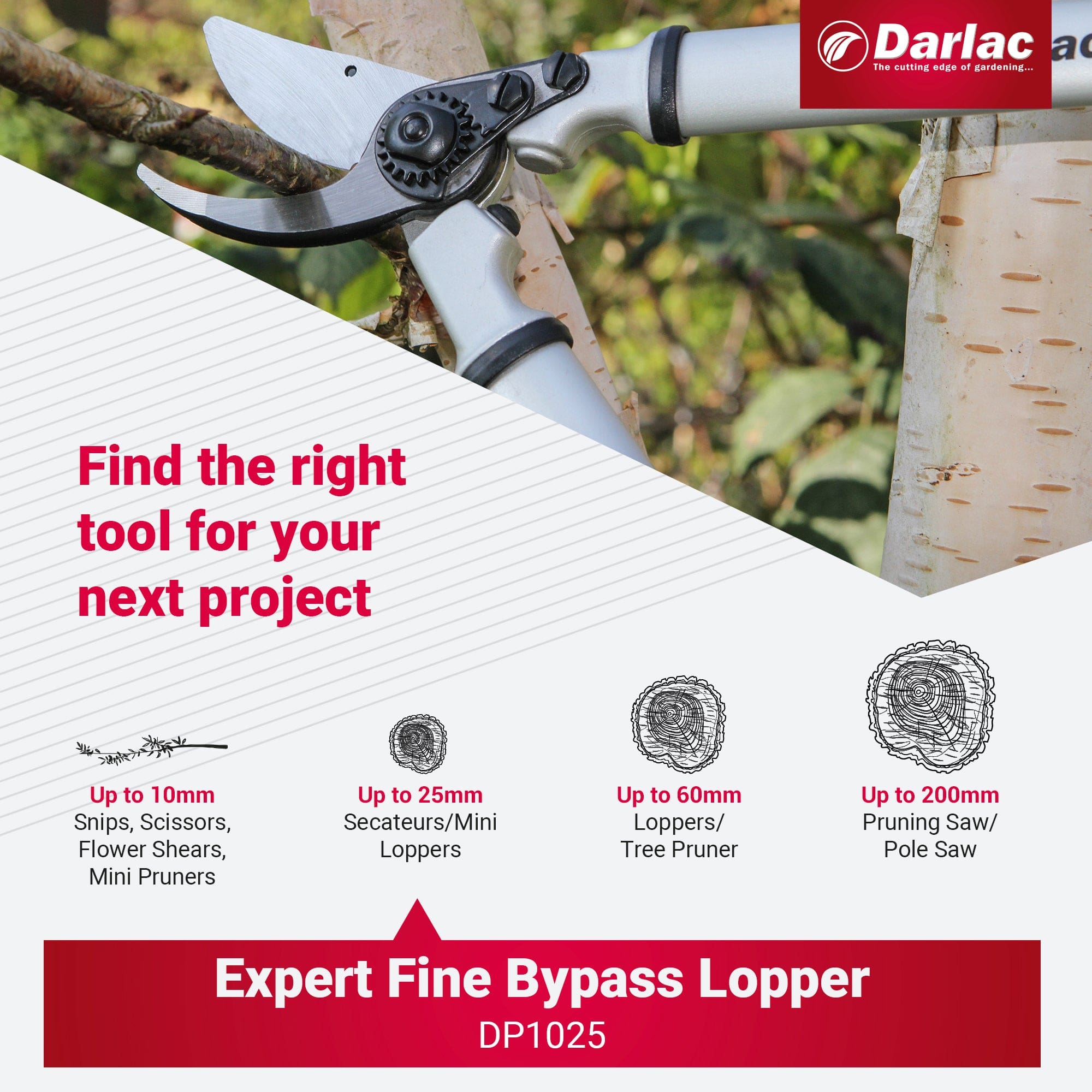 Darlac Expert Fine Bypass Lopper