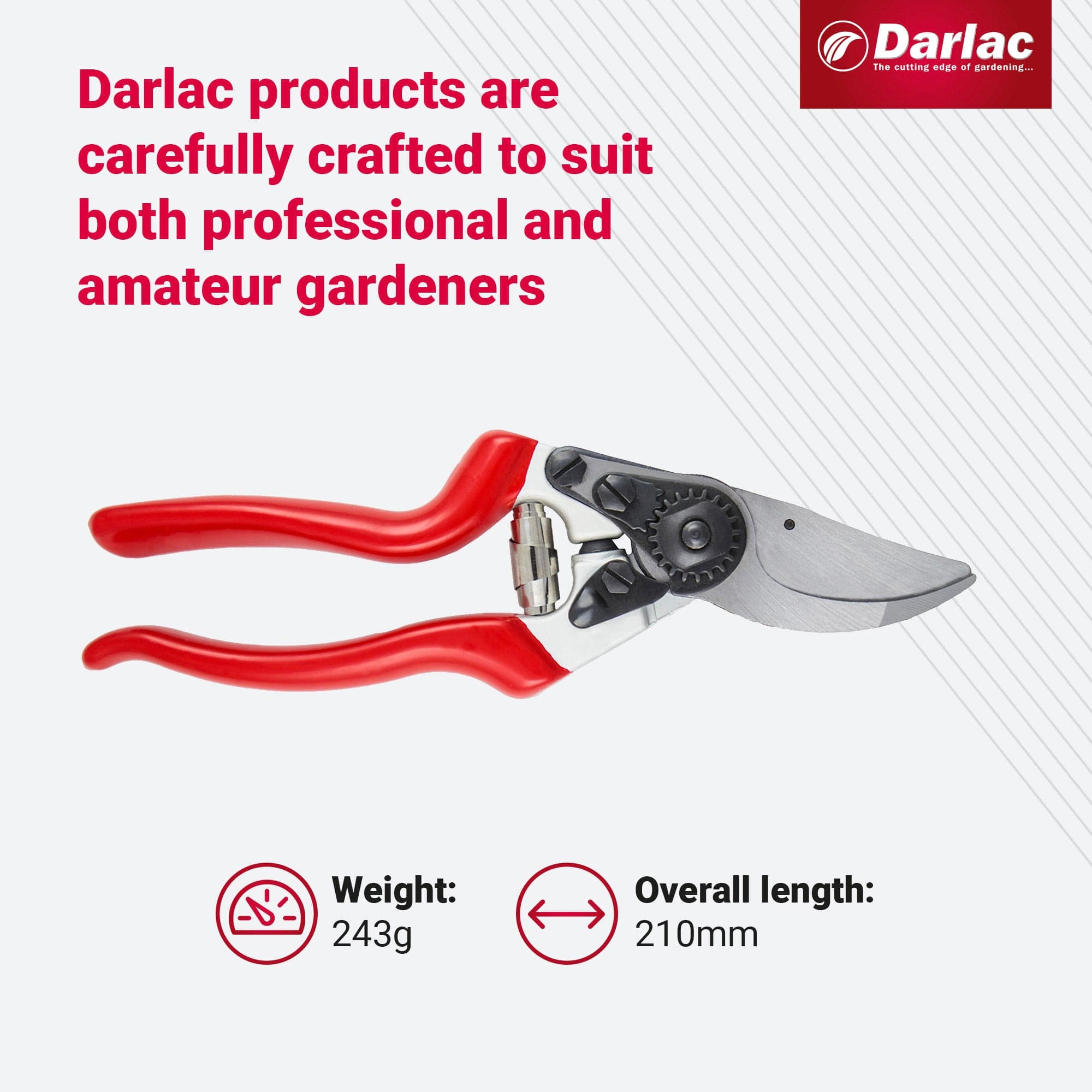 Darlac Expert Left Hand Bypass Secateur