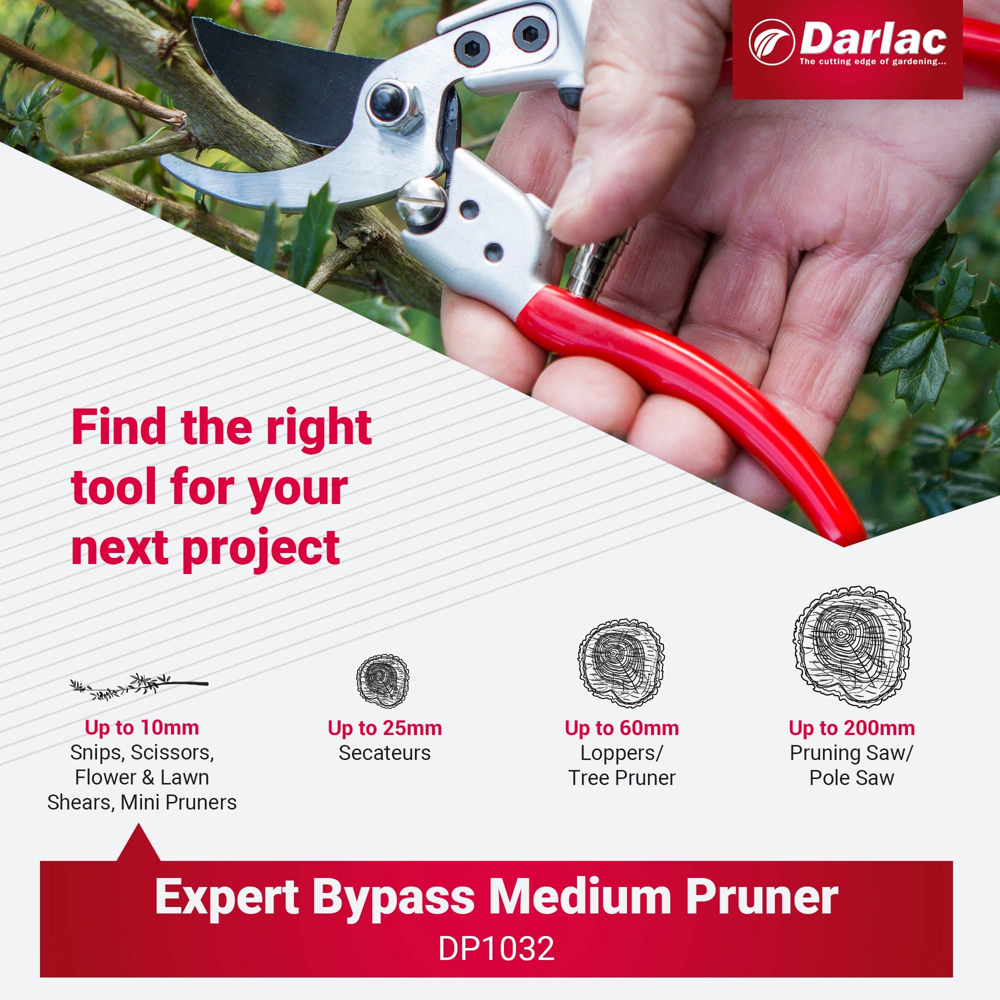 Darlac Expert Medium Bypass Secateurs