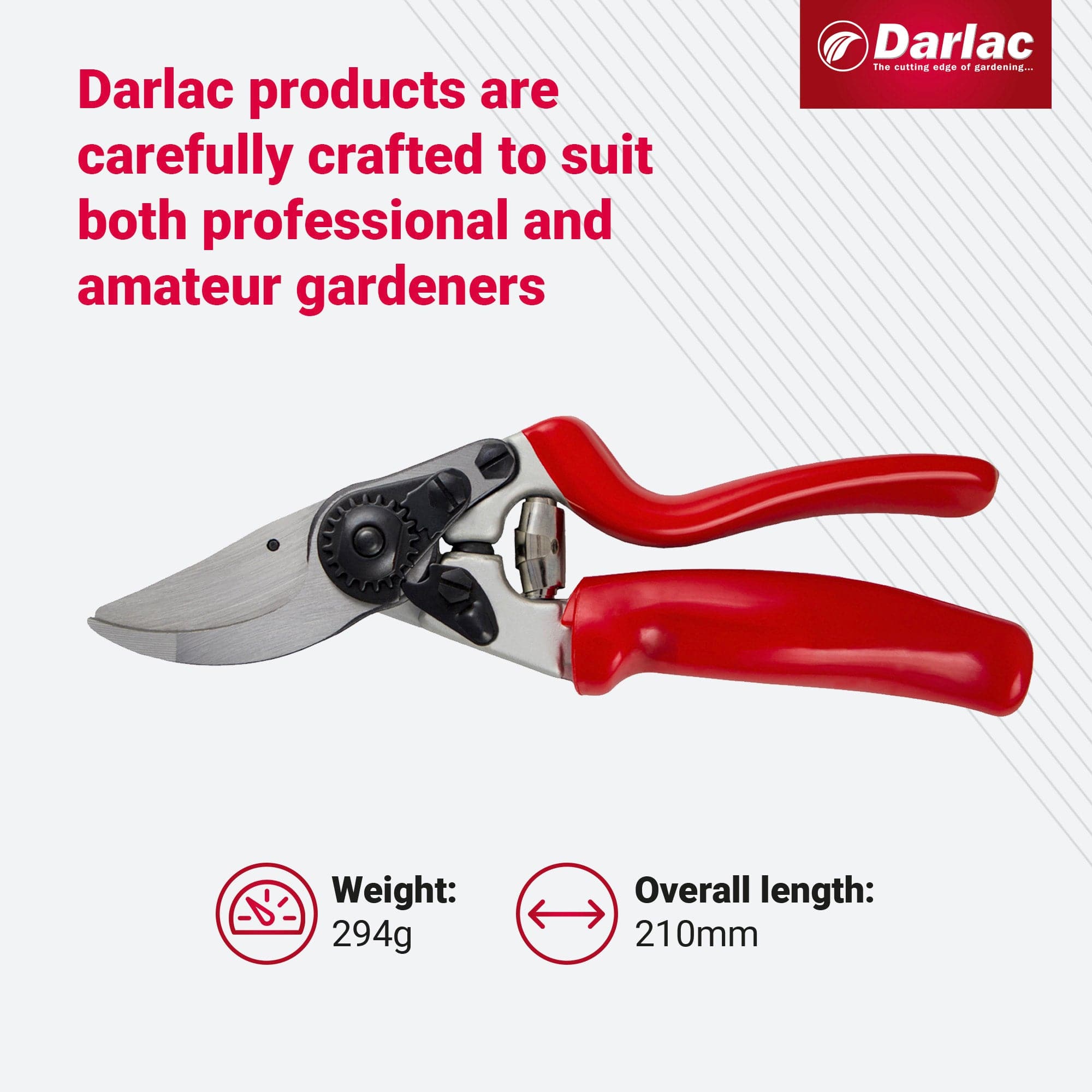 Darlac Expert Rotating Handle Bypass Secateurs