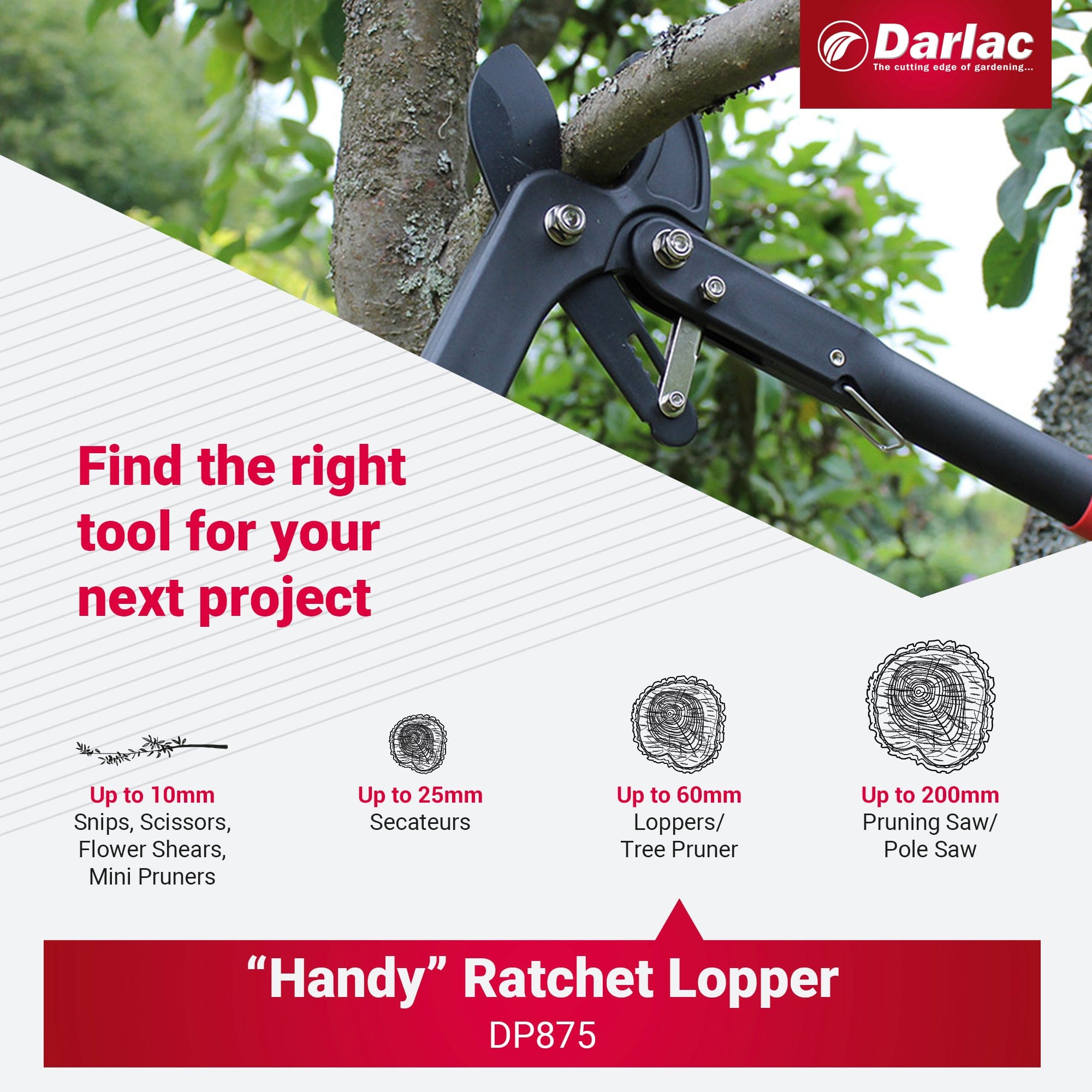 Darlac Handy Ratchet Lopper