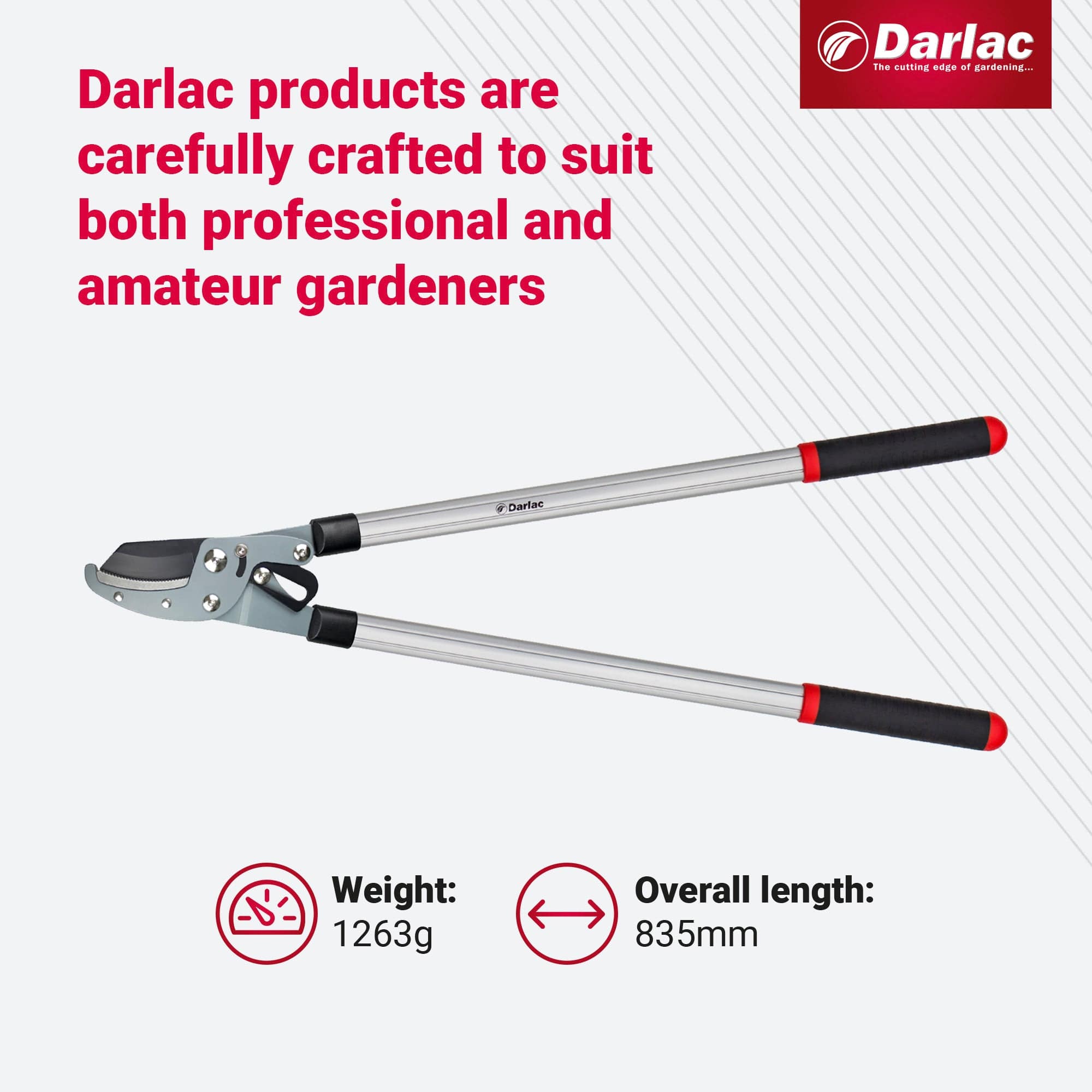 Darlac Heavy Duty Compound Action Anvil Lopper