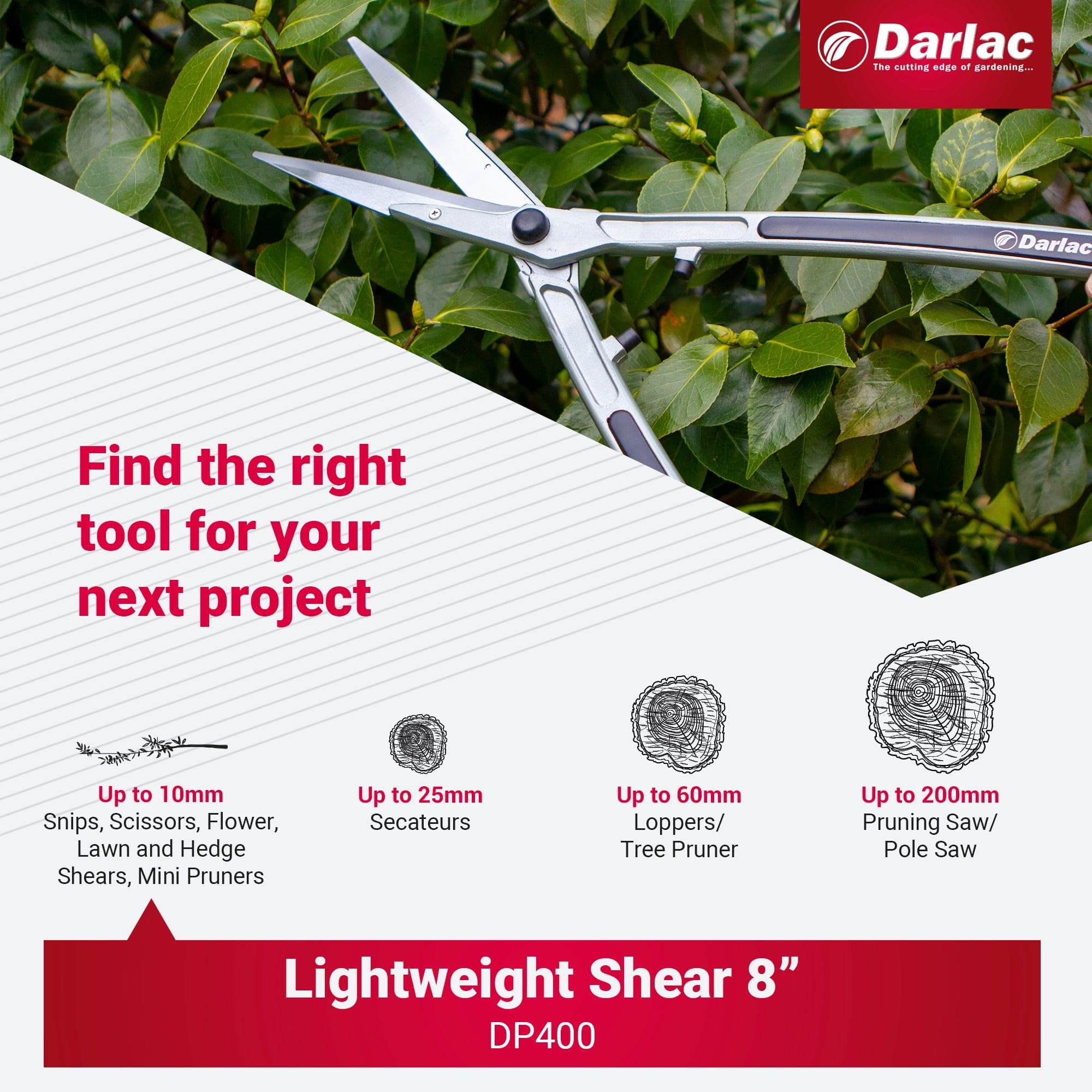 Darlac Lightweight Shear 8in