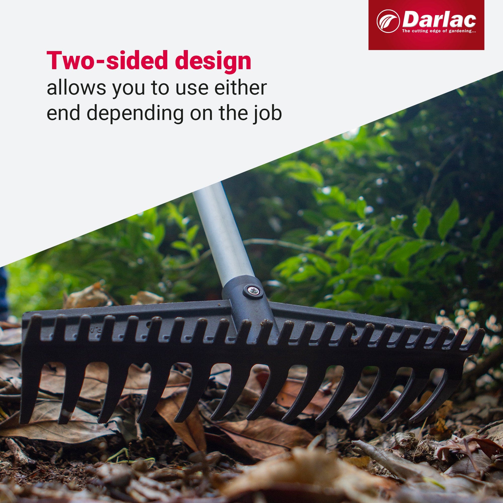 Darlac Telescopic Double Sided Rake