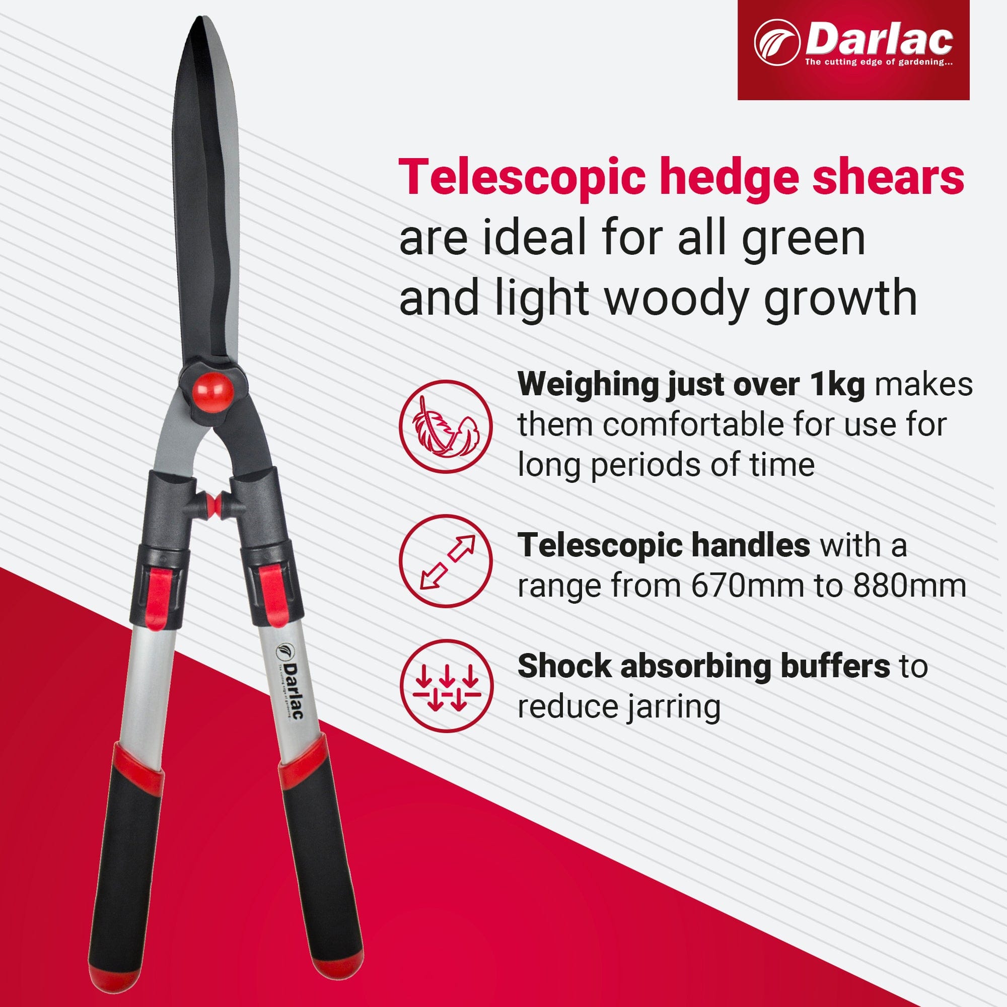 Darlac Telescopic Hedge Shear