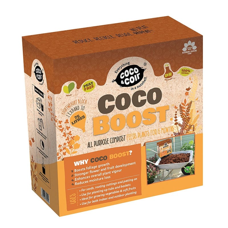 Coco Grow Pure Coir Compost added Nutrients