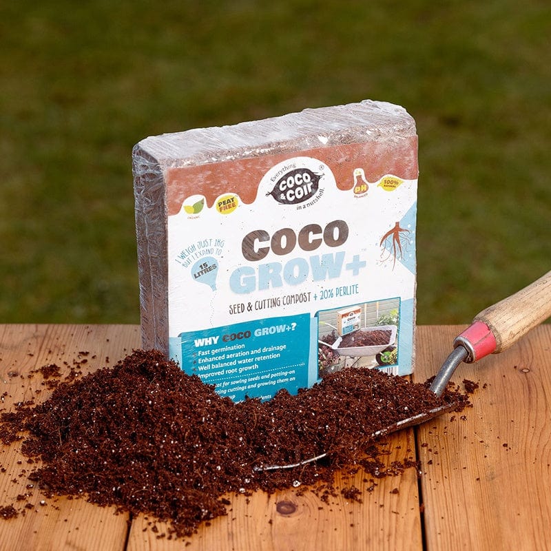 COCO Grow Peat Free Seed and Cutting Compost 15ltr