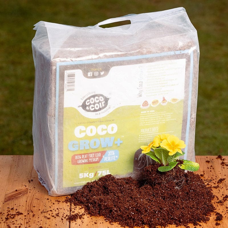 COCO Grow Peat Free Seed and Cutting Compost 75ltr