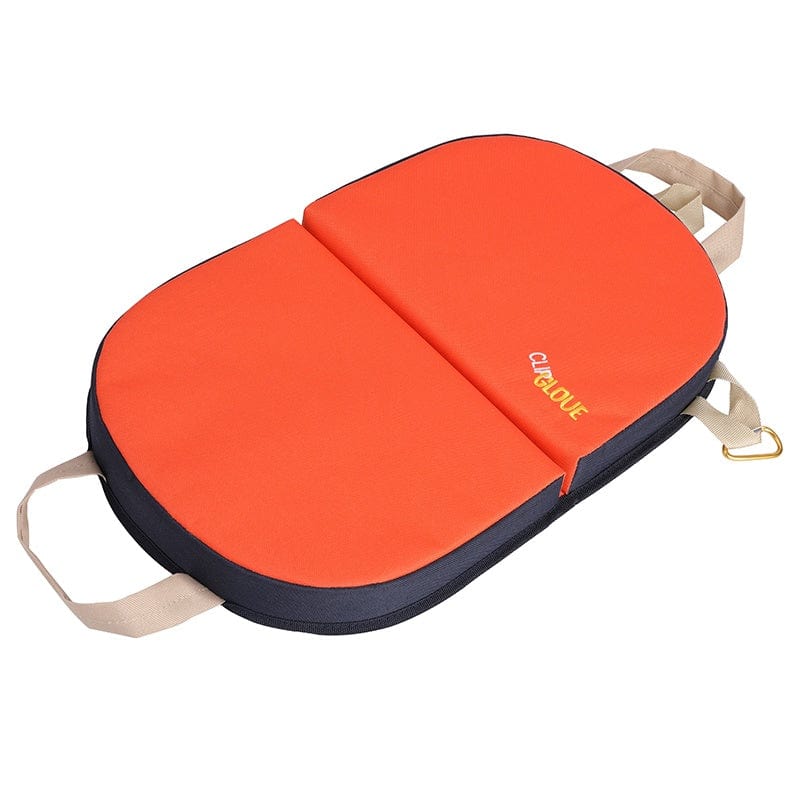 Kneeler Orange and Navy