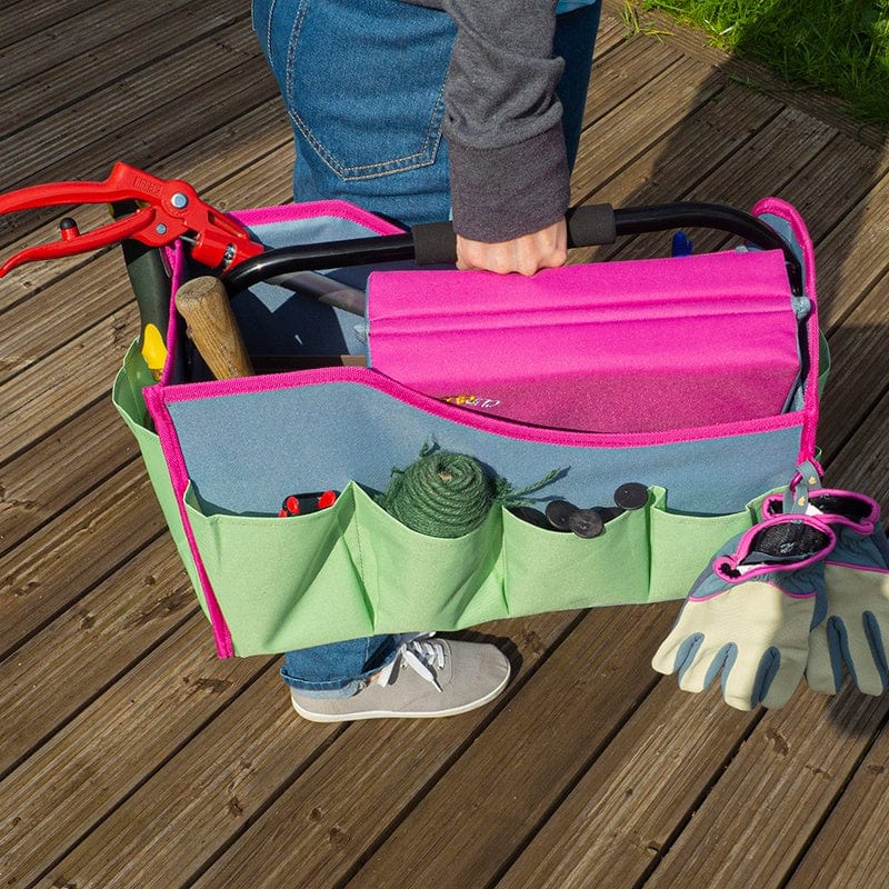 Rigid Tool Bag Pink & Blue