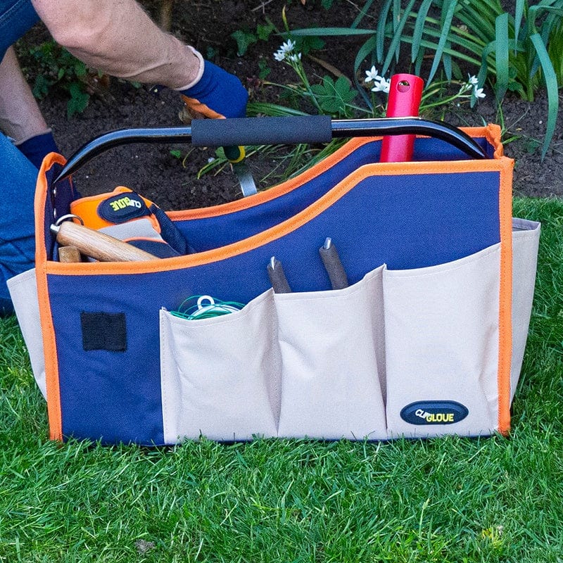 Rigid Tool Bag Orange and Navy