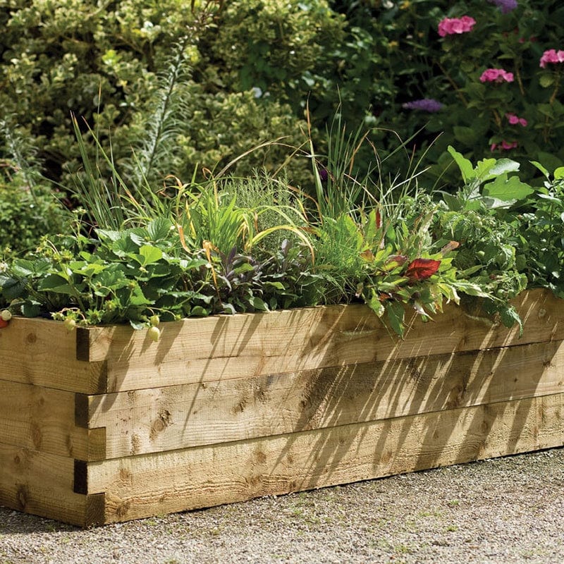 Caledonian Wooden Garden Trough