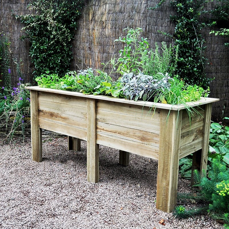 Wooden Garden Deep Root Planter 1.8m