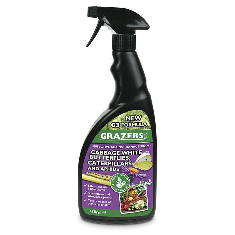 Grazers Cabbage White Butterfly & Caterpillars Deterrent Spray