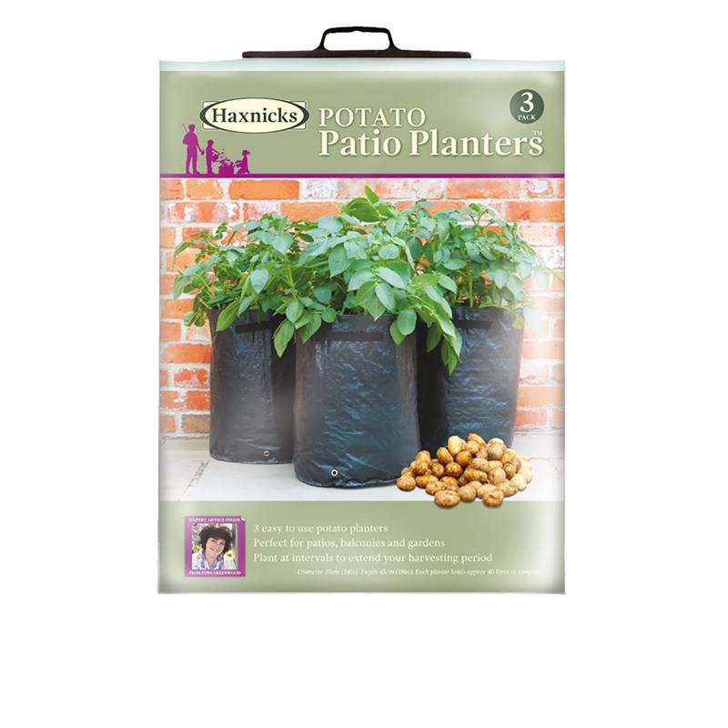 Potato Patio Planters x 3